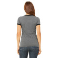 Ladies' Jersey Short-Sleeve Ringer T-Shirt