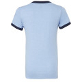 Ladies' Jersey Short-Sleeve Ringer T-Shirt