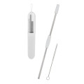2-Piece Stainless Steel Straw Kit