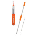 2-Piece Stainless Steel Straw Kit