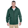 Adult Microfiber Full-Zip Hooded Jacket