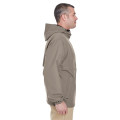 Adult Microfiber Full-Zip Hooded Jacket