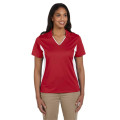 Ladies' Side Blocked Micro-Pique Polo