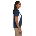 Ladies' Side Blocked Micro-Pique Polo