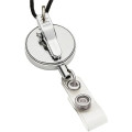 Dual Function Metal Badge Holder