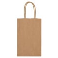 Kraft Paper Brown Shopping Bag - 5-1/4" x 8-1/4"