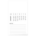 Business Card Magnet with 12-Sheet Calendar