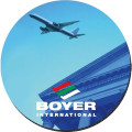 Good Value™ 1/8" Fabric Surface Mouse Pad (8" Round)