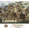 Good Value™ Wildlife Canvas - Spiral Calendar
