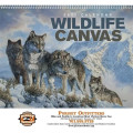 Good Value™ Wildlife Canvas - Spiral Calendar