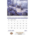 Good Value™ Wildlife Canvas - Spiral Calendar