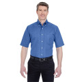 Men's Tall Classic Wrinkle-Resistant Short-Sleeve Oxford