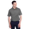 Men's CrownLux Performance™ Plaited Polo with Pocket