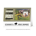 Triumph® Calendars The Saturday Evening Post Desk Calendar