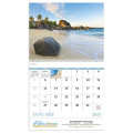 Good Value™ Beach Paradise - Spiral Calendar