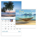 Good Value™ Beach Paradise - Spiral Calendar