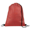 Non-Woven Shimmer Drawstring Backpack