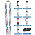 3/4" Fine-Print Lanyard