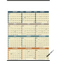 Triumph® Calendars Time Management Span-A-Year (Laminated...