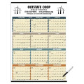 Triumph® Calendars Time Management Span-A-Year (Laminated...