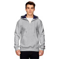 for Team 365 Cotton Max Fleece Quarter-Zip Hood