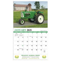 Vintage Tractors Appointment Calendar - Stapled