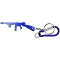 Rifle Shape Bottle Opener Key Chain & Carabiner