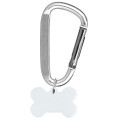 Aluminum Key Holder & Dog Tag with Carabiner