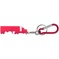 Truck Shape Bottle Opener Key Chain & Carabineer