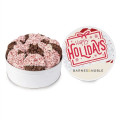 Crushed Peppermint Chocolate French Sable Cookie in Gift Tin