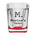 2 oz. Square Shot Glasses