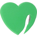 Jumbo size heart shaped letter opener