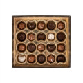 Custom Chocolate Gift Box w/Gourmet Truffles, Full-Color Lid