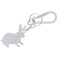 Rabbit Shape Bottle Opener with Key Chain & Carabiner