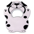 Jumbo size dog shape magnetic bottle opener