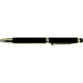 Blue & Black Ink Metal Pen with Stylus