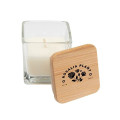 Mini Candle With Bamboo Lid