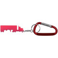 Truck Shape Bottle Opener Key Chain & Carabineer