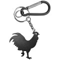 Rooster Shape Bottle Opener with Key Chain & Carabiner