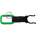 Carabiner with Strap and Bottle Holder