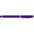 Metal Pen with Laser Pointer, LED Light & Stylus