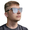 Rimless Reflective Sunglasses