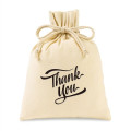 Canvas Drawstring Gift Bag- Medium