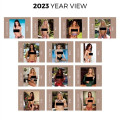 Dream Girls (topless) Magna-Stick™ Calendar