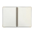 Good Value™ Woven Paper Hardback With Metal Accents Notebook