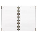 Good Value™ Woven Paper Hardback With Metal Accents Notebook