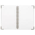 Good Value™ Woven Paper Hardback With Metal Accents Notebook