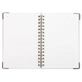 Good Value™ Woven Paper Hardback With Metal Accents Notebook