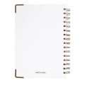Good Value™ Woven Paper Hardback With Metal Accents Notebook