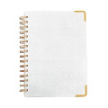 Good Value™ Woven Paper Hardback With Metal Accents Notebook